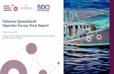Fisheries Queensland: Operator survey final report