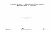 TMS320 DSP Algorithm Standard Developer's Guide (Rev. C)