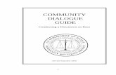 COMMUNITY DIALOGUE GUIDE - Intergroup Resources