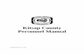 Kitsap County Personnel Manual