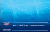 UEFA Return to Play Protocol v2 - FIGC