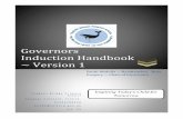 Governors Induction Handbook ~ Version 1