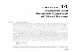 CHAPTER Stability and Rotation Capacity of Steel Beams