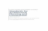 Standards for Architectural Planning and Construction