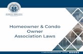 Homeowner & Condo Owner Association Laws