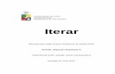 Iterar - Universidad de Chile