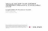 Versal ACAP Soft DDR4 SDRAM Memory Controller v1.0 ...