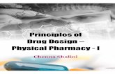 Principles of Drug Design – Physical Pharmacy-I
