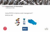 Using DHIS2 to improve stock management?