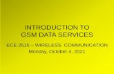 GSM DATA SERVICES - ece2526.elimu.net
