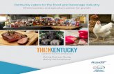 Kentucky caters to the food and beverage industry