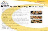Make Puff Pastry Products - AceTek
