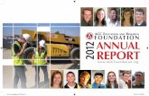 AGC E And R FoundAtion 2012 AnnuAl RepoRt