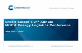 Credit Suisse’s 2nd Annual MLP & Energy Logistics ...