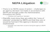 NEPA Litigation - MemberClicks