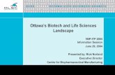 Ottawa’s Biotech and Life Sciences Landscape