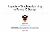 Impacts of Machine-learning in Future IC Design