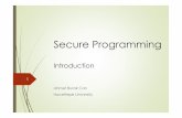 Secure Programming - web.cs.hacettepe.edu.tr