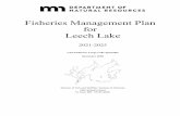 Fisheries Management Plan for Leech Lake 2016 - 2020