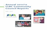 Annual 2011/12 CLBC Community Council Reports