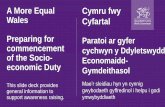 A More Equal Cymru fwy Cyfartal Preparing for Paratoi ar ...
