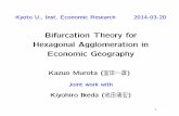 Kyoto U., Inst. Economic Research 2014-03-20 Bifurcation ...