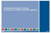 GUIDING PRACTICES in Early Childhood Discipline