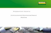 Environmental Monitoring Report Blasting