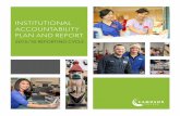 INSTITUTIONAL ACCOUNTABILITY PLAN AND REPORT