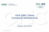 VDA QMC China Company Introduction