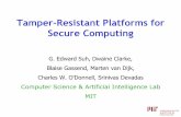 Tamper-Resistant Platforms for Secure Computing