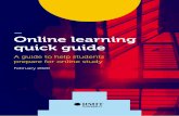Online learning quick guide