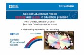 Special Educational Needs – equality and quality in ...