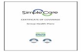 CERTIFICATE OF COVERAGE Group Health Plans