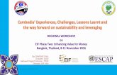 REGIONAL WORKSHOP on EIF Phase Two: Enhancing Value for ...