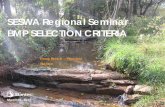SESWA Regional Seminar BMP SELECTION CRITERIA