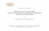 Microwave materials characterization using waveguides and ...