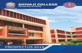 PRINCIPAL’S MESSAGE - Shivaji College