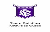 Team Building Activities Guide - Pi Lambda Phi
