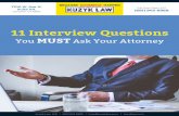 11 Interview Questions - Kuzyk Law