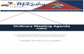 Ordinary Meeting Agenda - mckinlay.qld.gov.au
