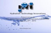 Hydration Technology Innovations - Coconino Plateau Water ...