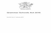 Grammar Schools Act 2016 - Queensland Legislation