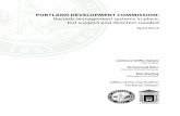 PORTLAND DEVELOPMENT COMMISSION: Records management ...
