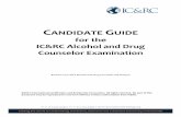 for the IC&RC Alcohol and Drug Counselor Examination