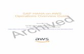 ARCHIVED: SAP HANA on AWS Operations Overview Guide
