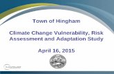Town of Hingham Climate Change Vulnerability, Risk ...
