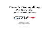 Swab Sampling Policy & Procedures