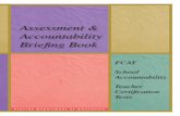 Assessment & Accountability Briefing Book
