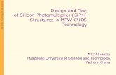 Design and Test of Silicon Photomultiplier (SiPM ...